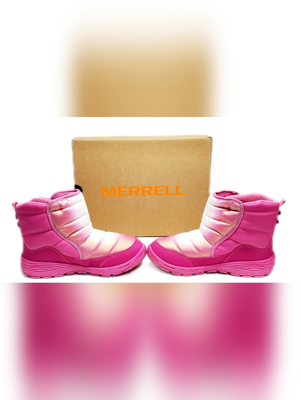 New Size 2m Kids Merrell Big Kids Polar Puffer Boots